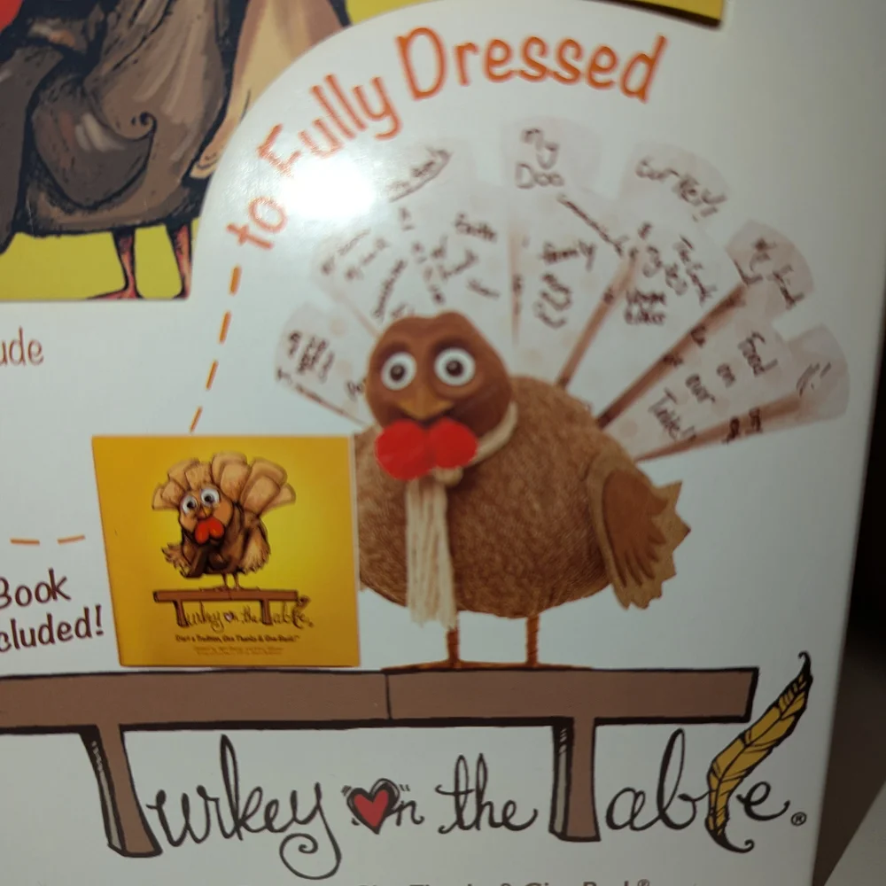 Feathered Fun Plush Turkey Bird Toy